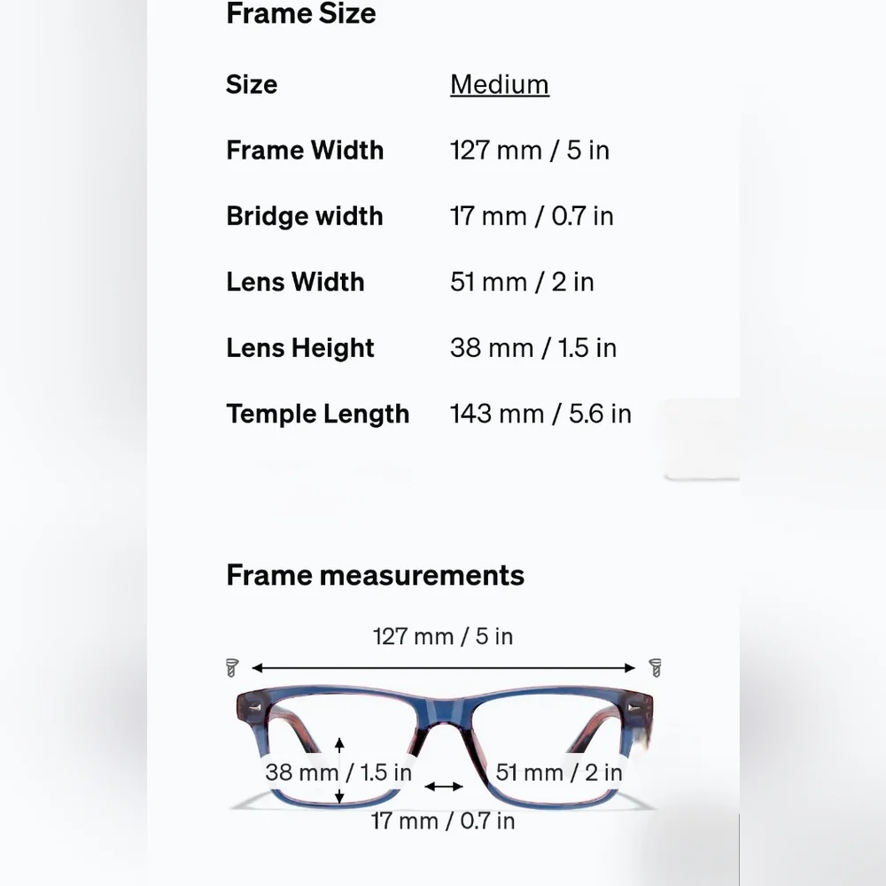 Zenni Optical Rectangle Frames #126016 - Blue & Pink + Case